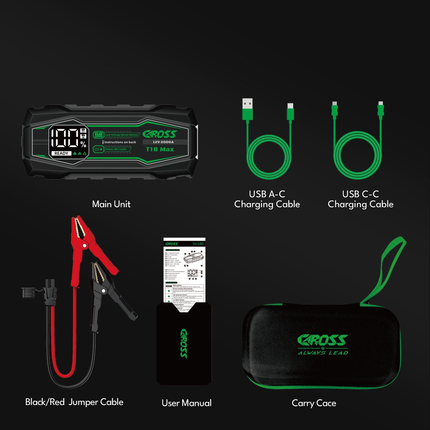 CAROSS T18 Max Jump Starter