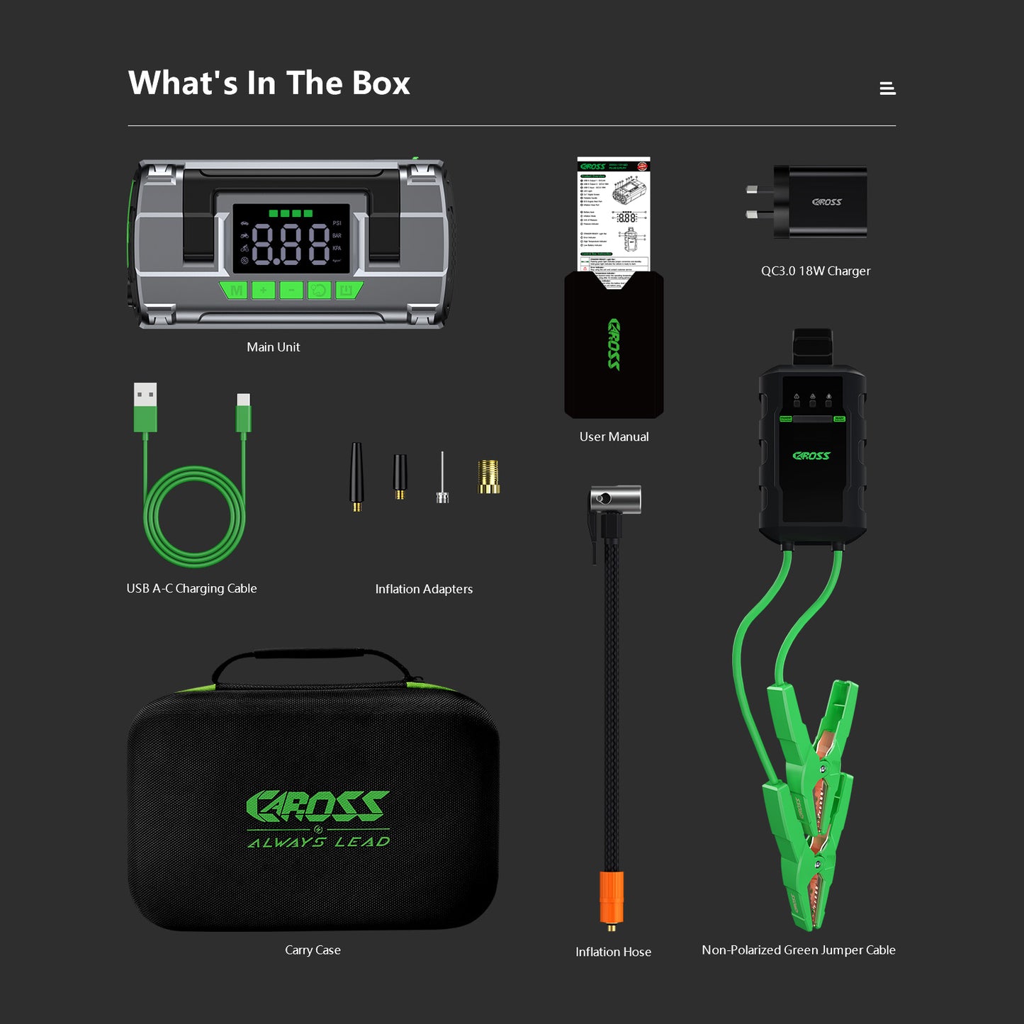 CAROSS T14 Jump Starter