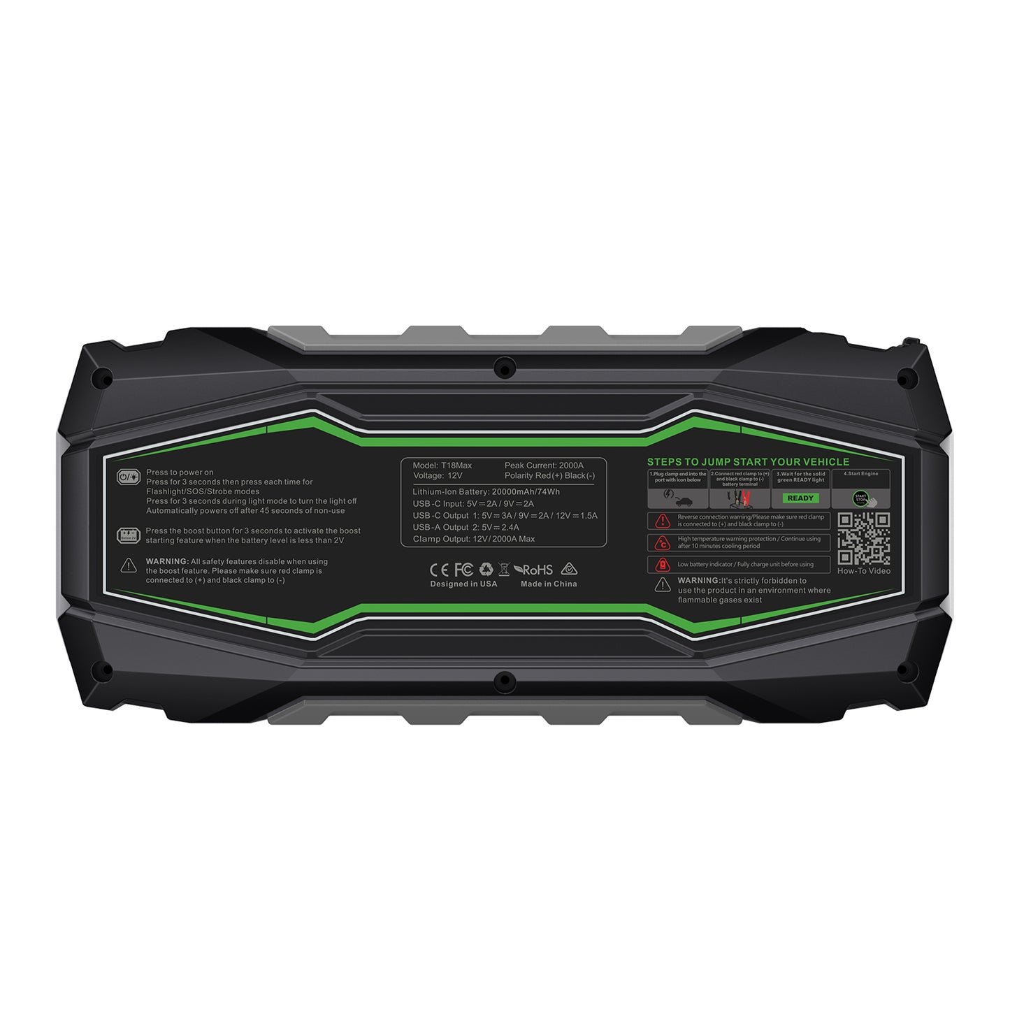 CAROSS T18 Max Jump Starter