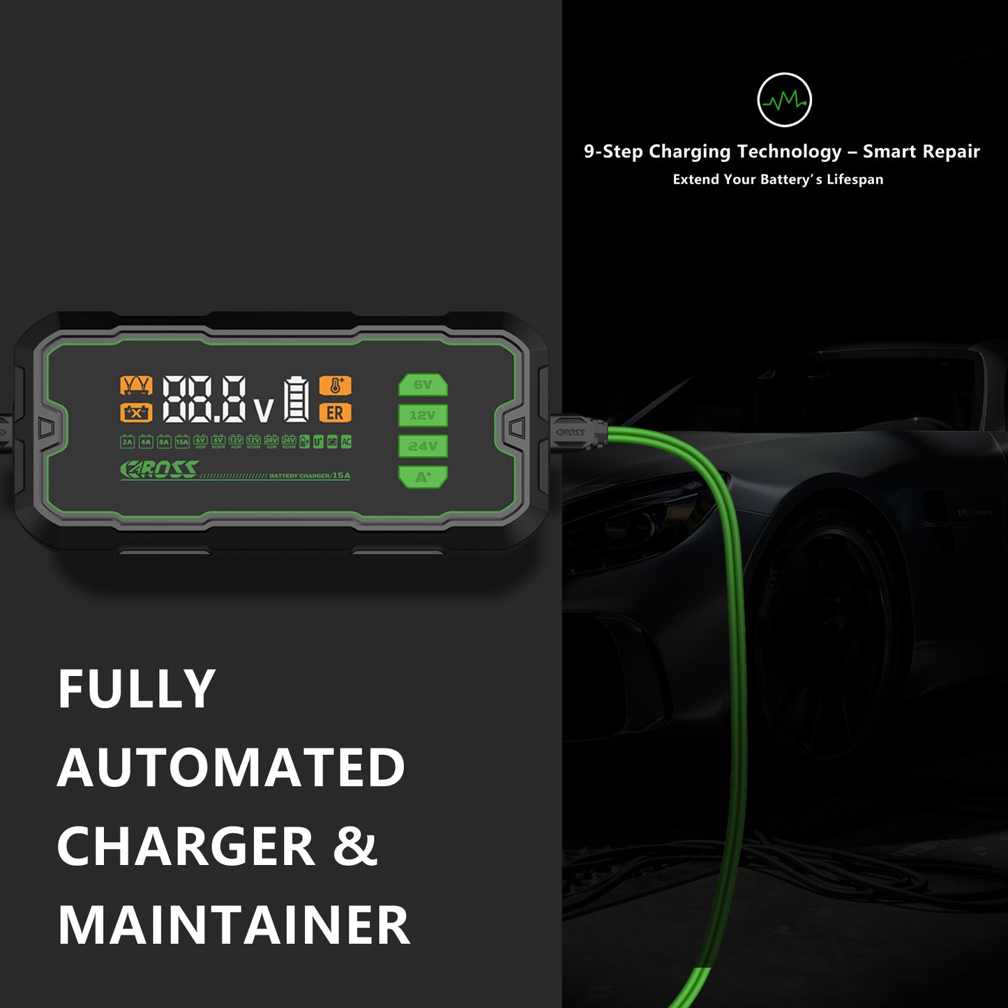 C04 15A Battery Charger