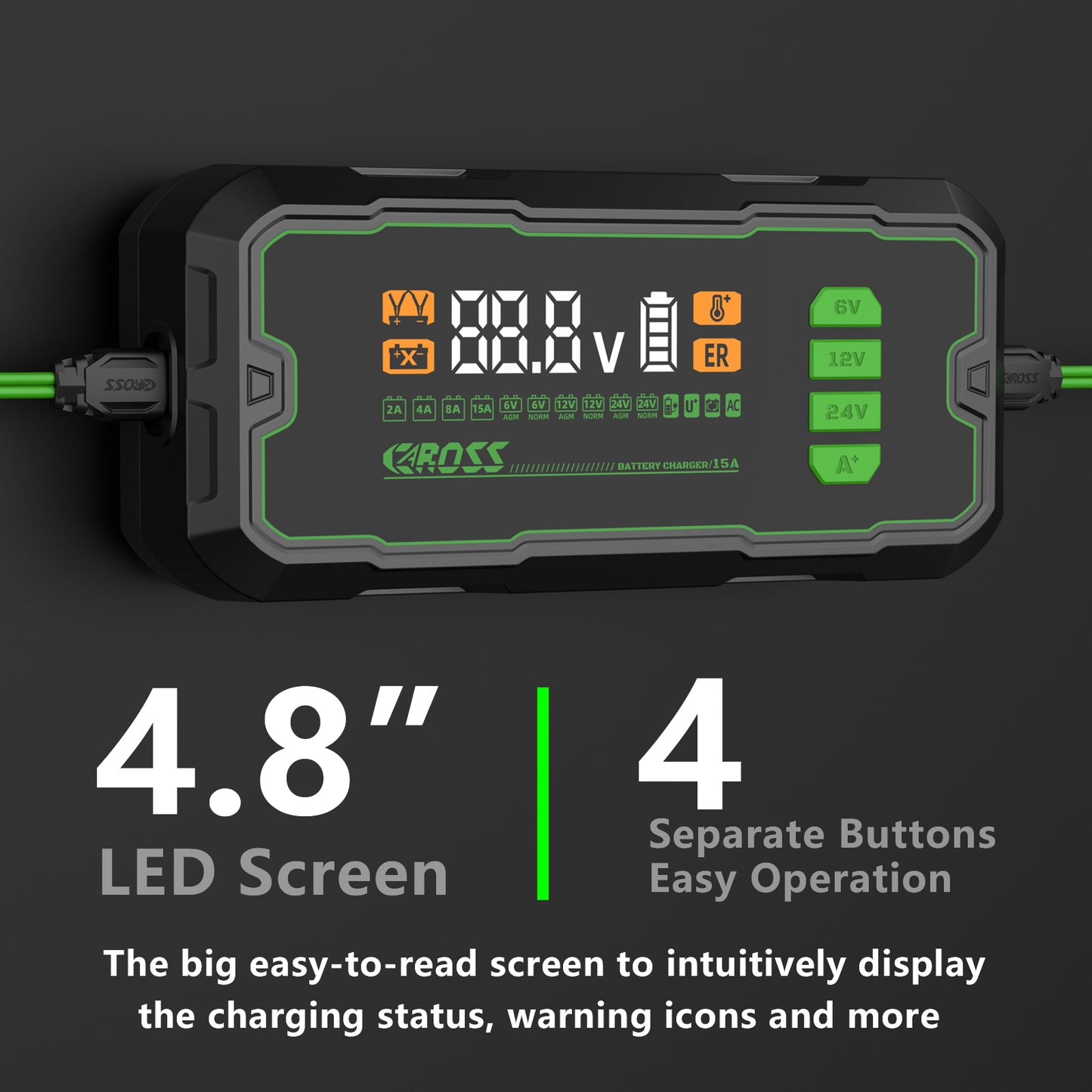 C04 15A Battery Charger