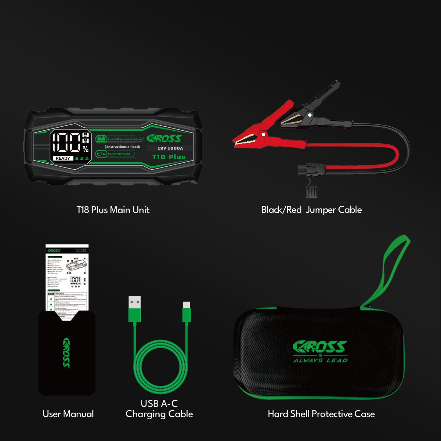 CAROSS T18 Plus Jump Starter