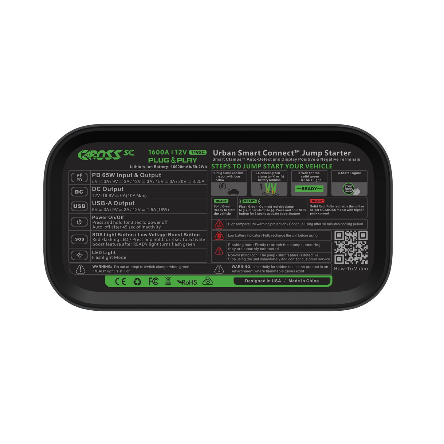 CAROSS T19 SC Jump Starter