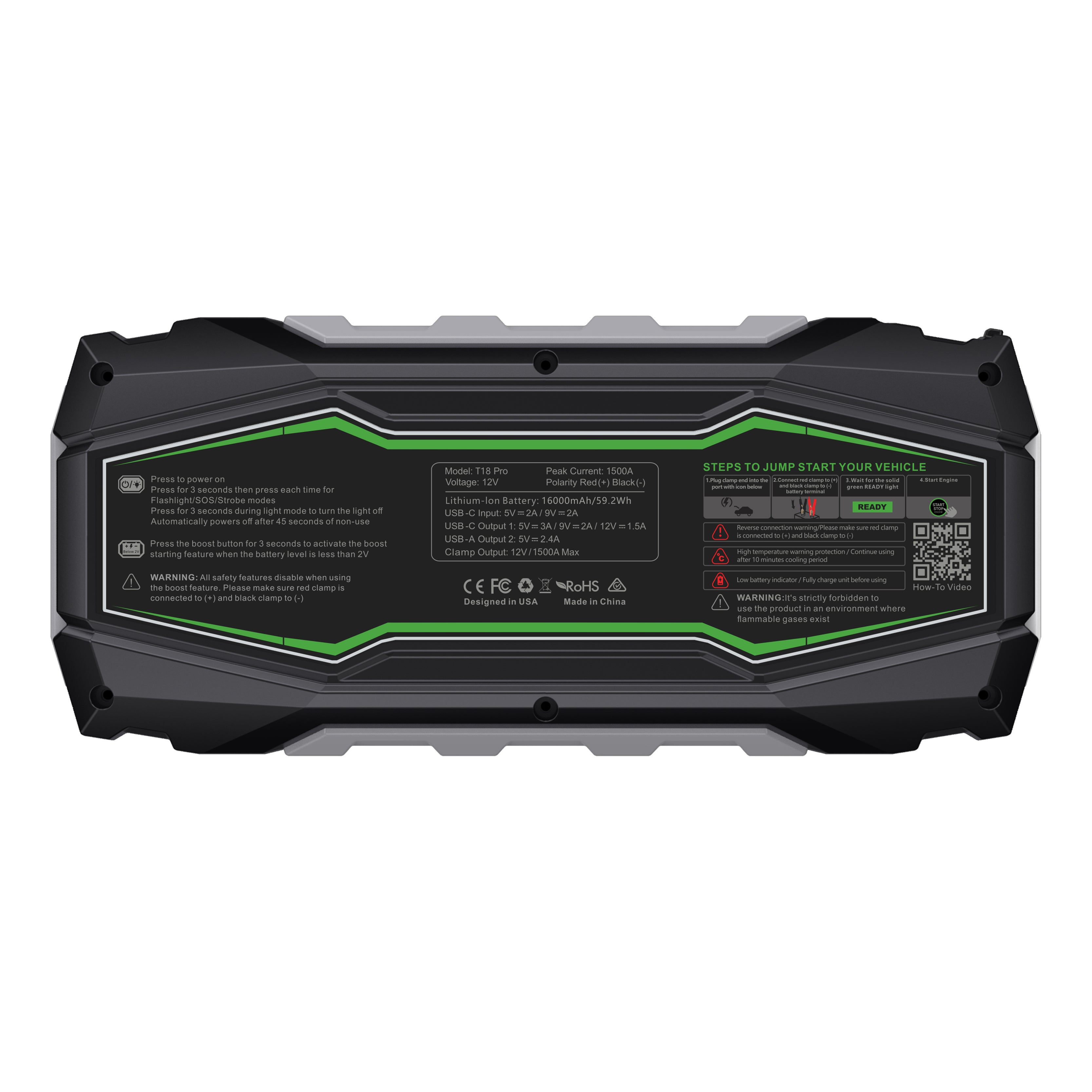 CAROSS T18 Pro Jump Starter – CAROSS USA