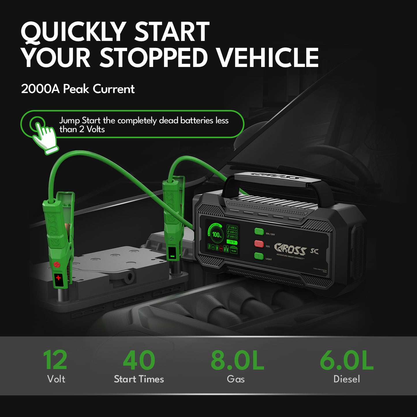 CAROSS T32SC Jump Starter
