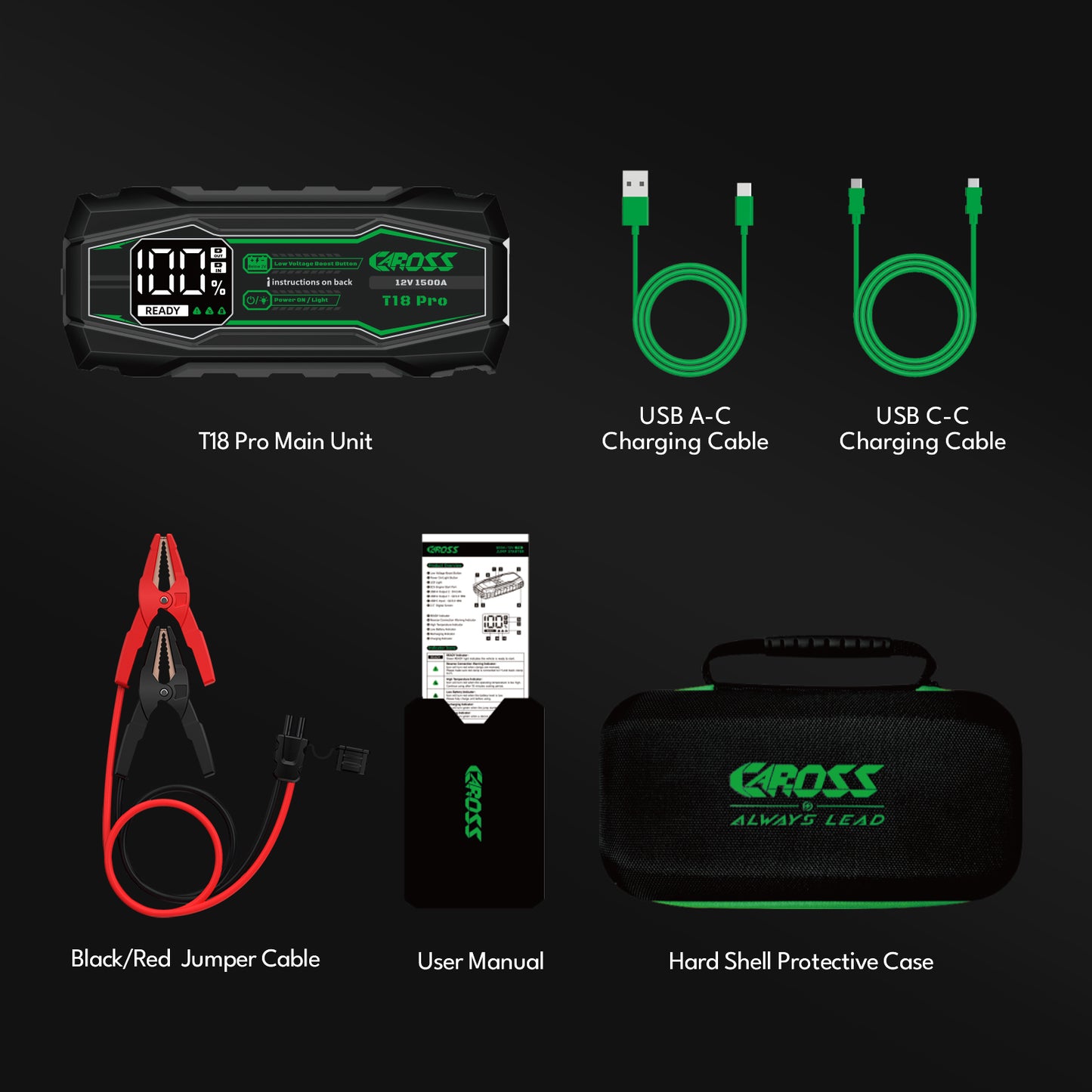 CAROSS T18 Pro Jump Starter