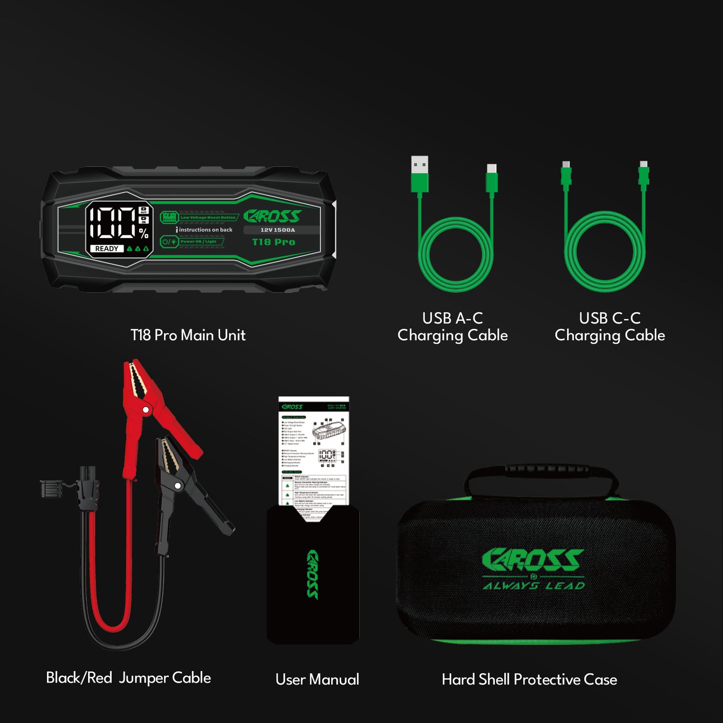 CAROSS T18 Pro Jump Starter